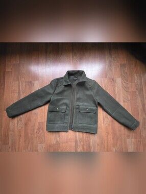 Banana Republic Olive Bomber Jacket